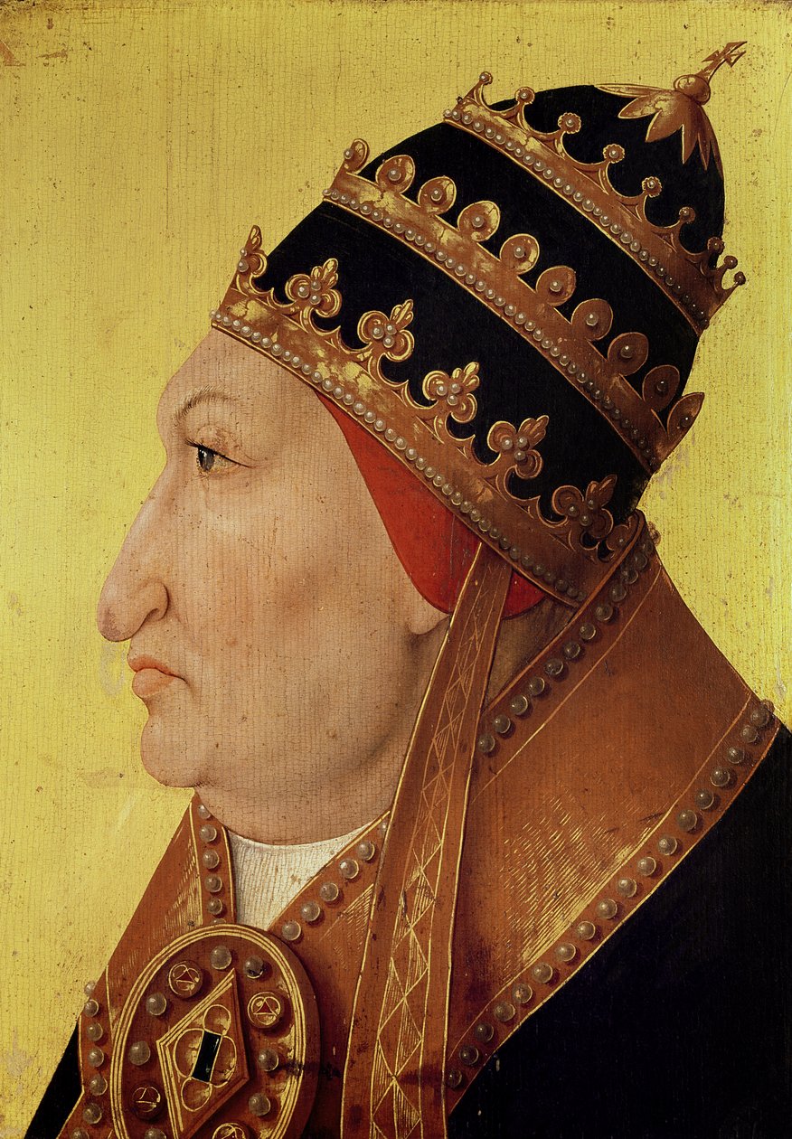 Retrato de Rodrigo Borgia (1431-1503) Papa Alexandre VI de German School