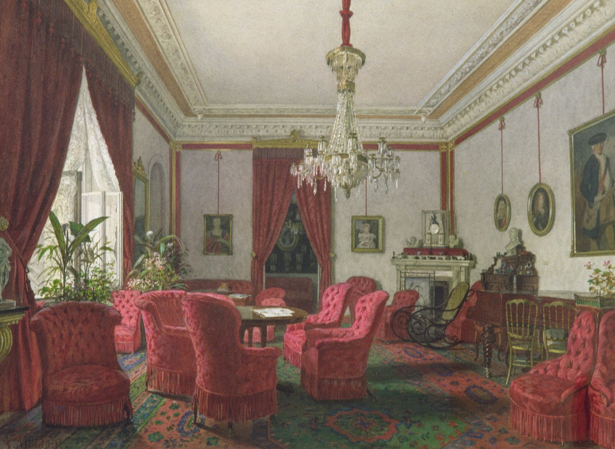 Sala de recepção no Palácio dos Chanceleres do Reich de Berlim de German School