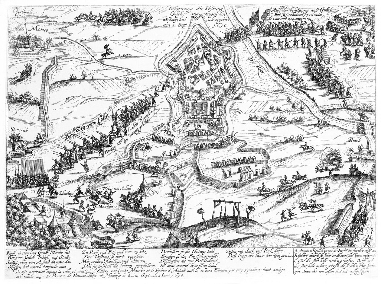 Guerra da Sucessão de Juelich, 1610 de German School