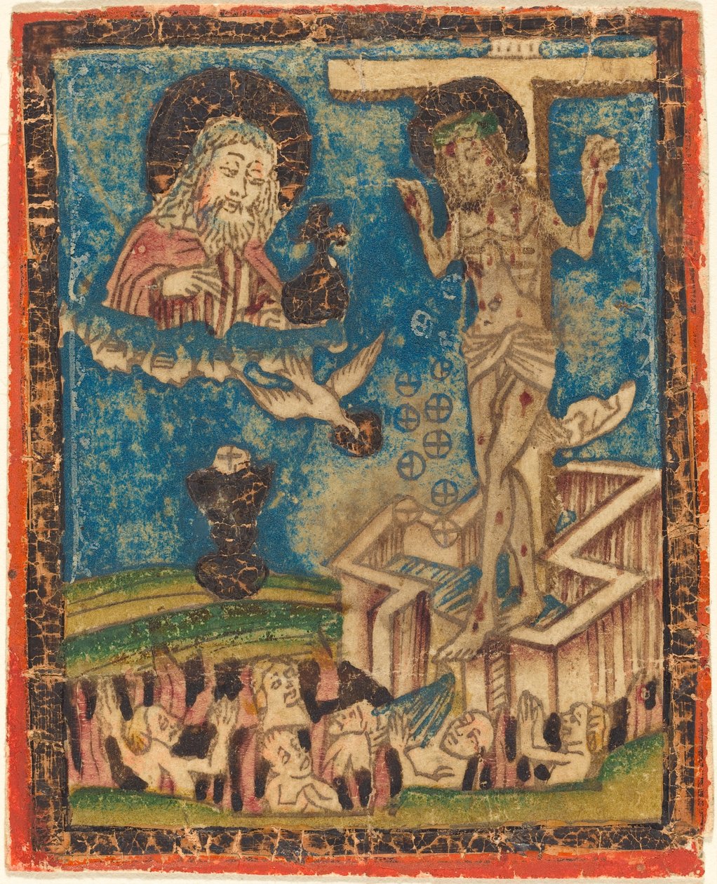 Alegoria da Eucaristia de German 15th Century