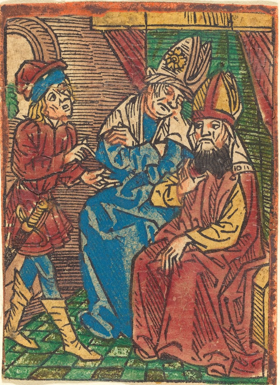 Conselho de Sumos Sacerdotes de German 15th Century