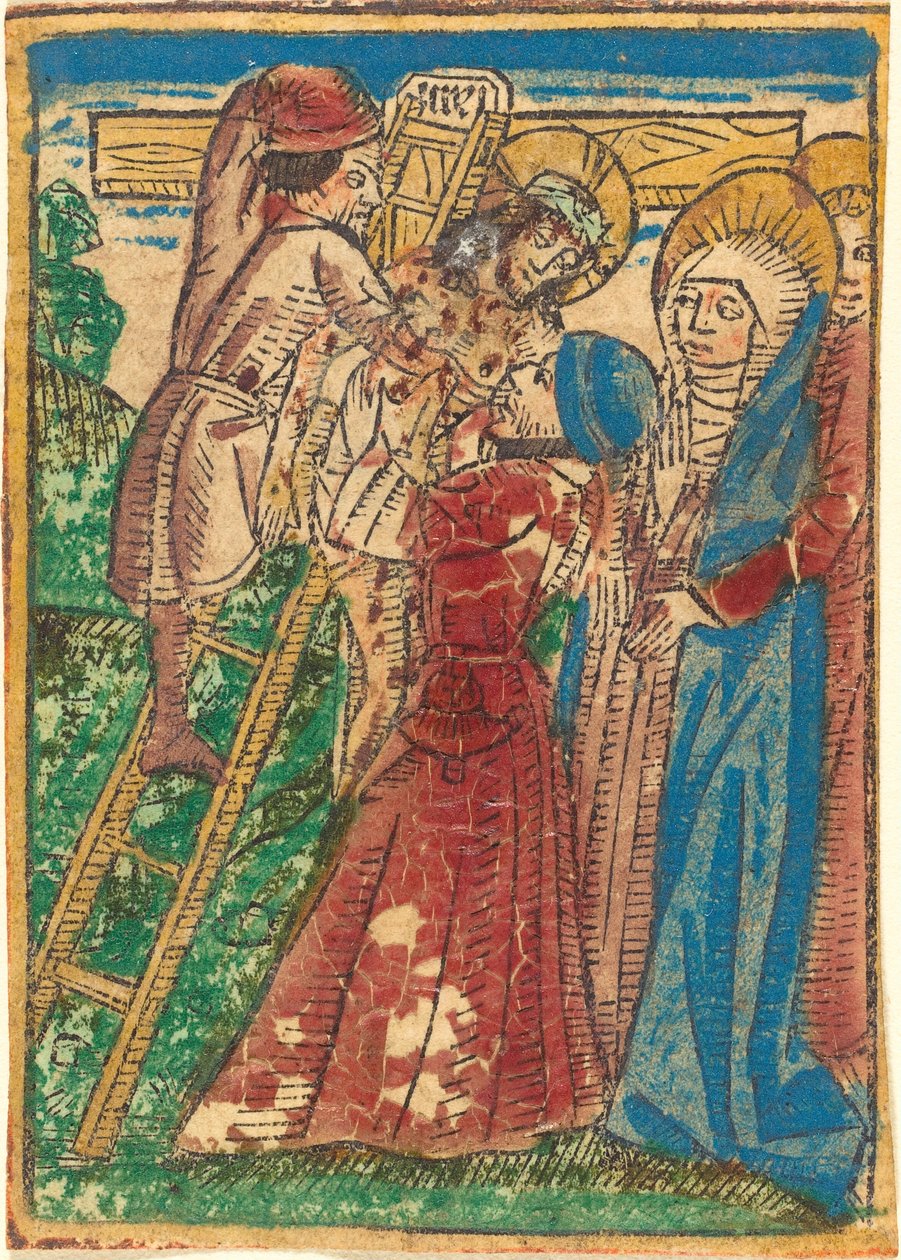 Descida da Cruz de German 15th Century