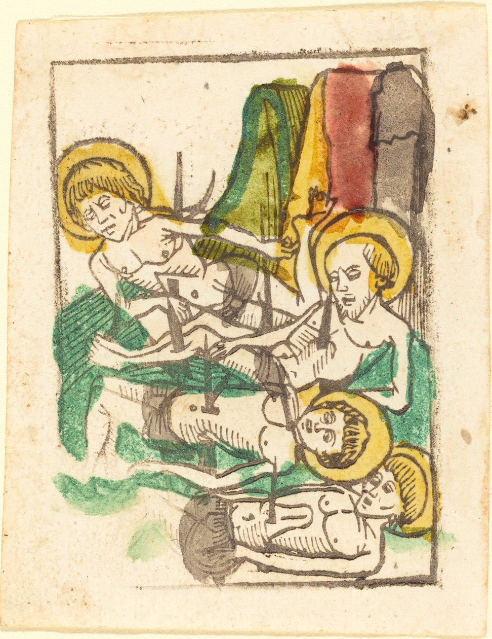 Quatro Mártires - São Acácio de German 15th Century