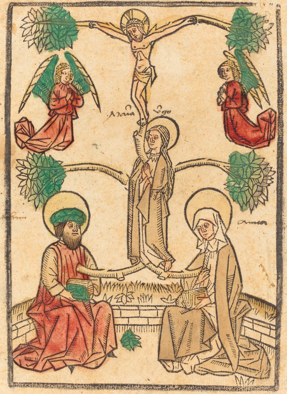Árvore genealógica de Cristo de German 15th Century