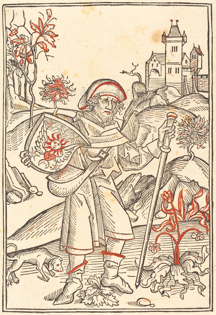 Gerson como Peregrino de German 15th Century