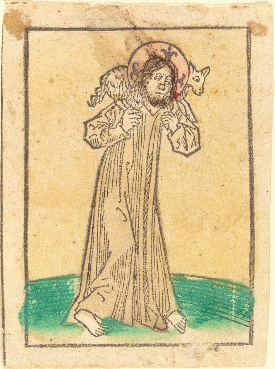 Bom pastor de German 15th Century