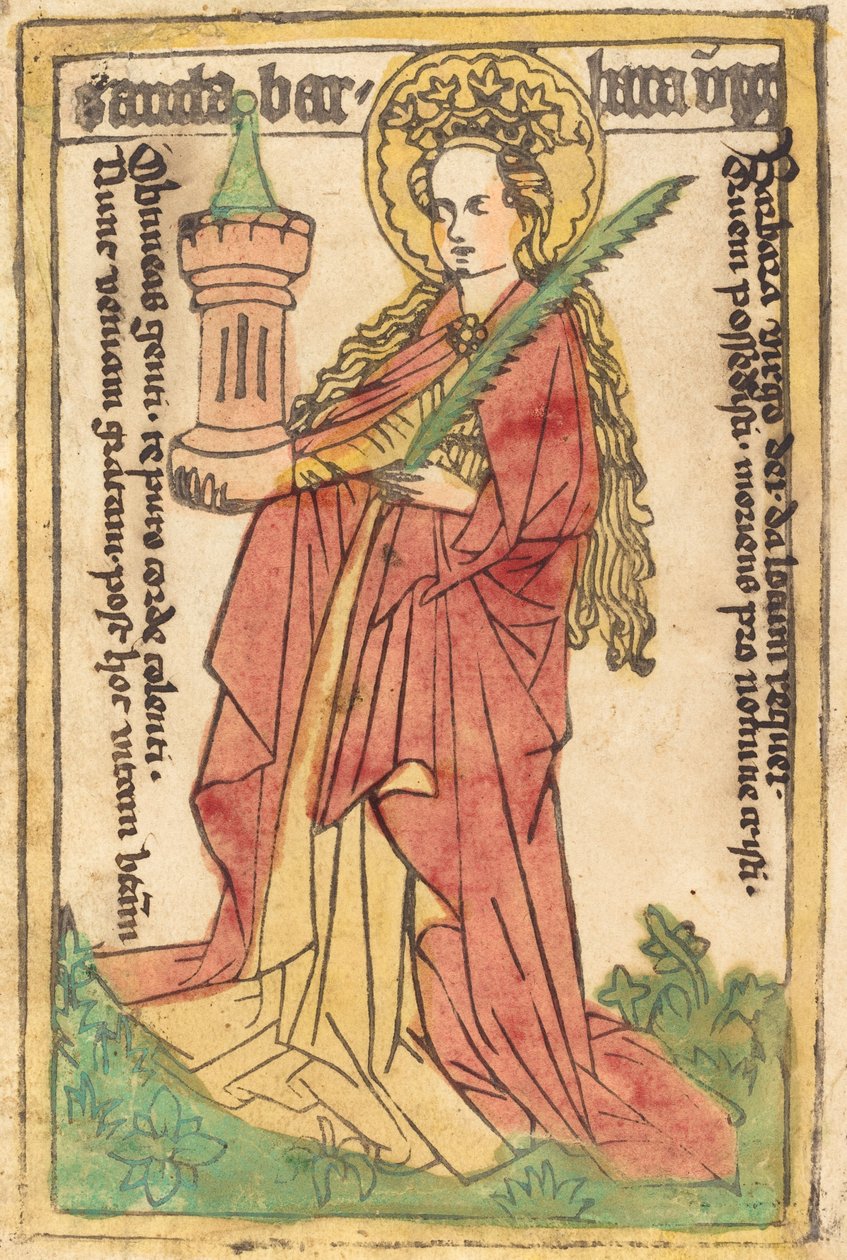 Santa Bárbara de German 15th Century