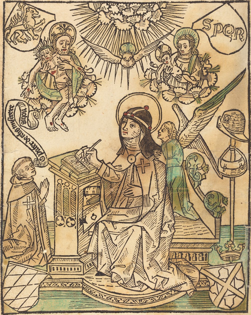 Santa Brígida de German 15th Century