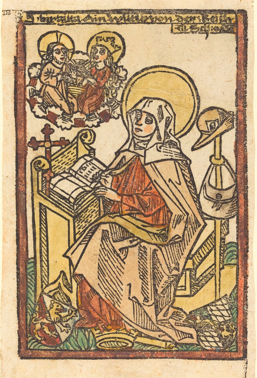 Santa Brígida de German 15th Century