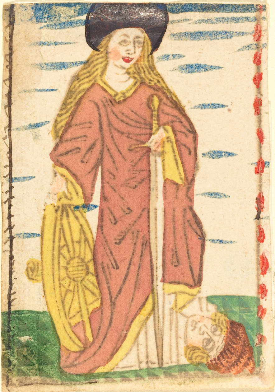 Santa Catarina de Alexandria de German 15th Century