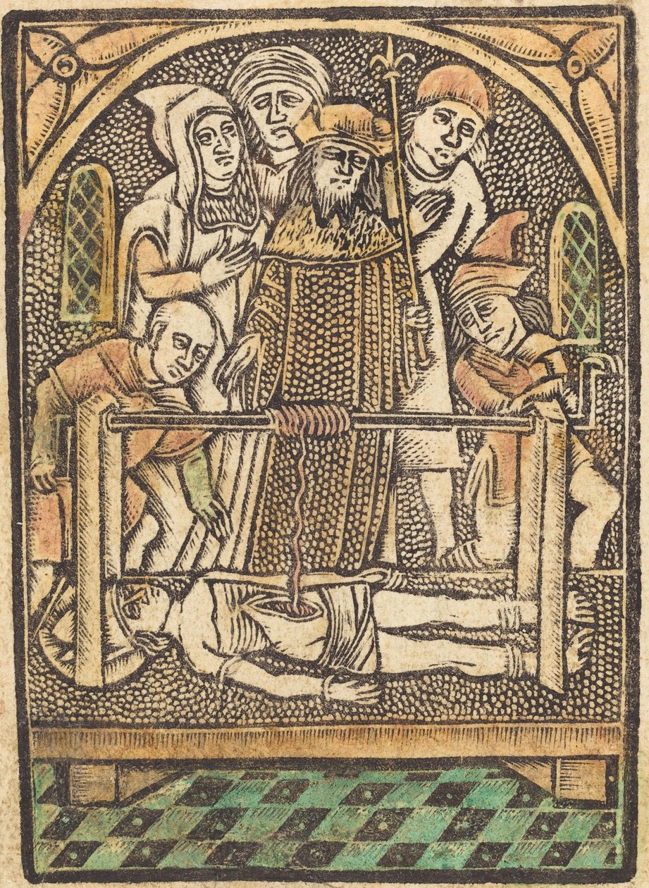 São Erasmo de German 15th Century