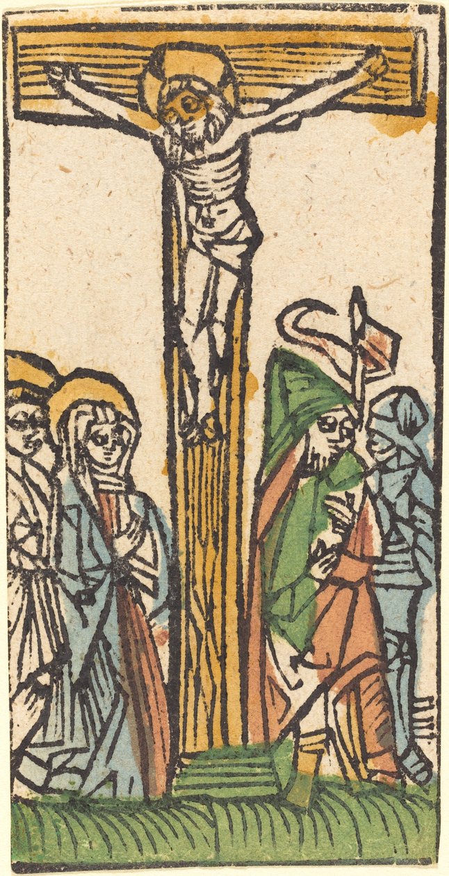 A Crucificação de German 15th Century