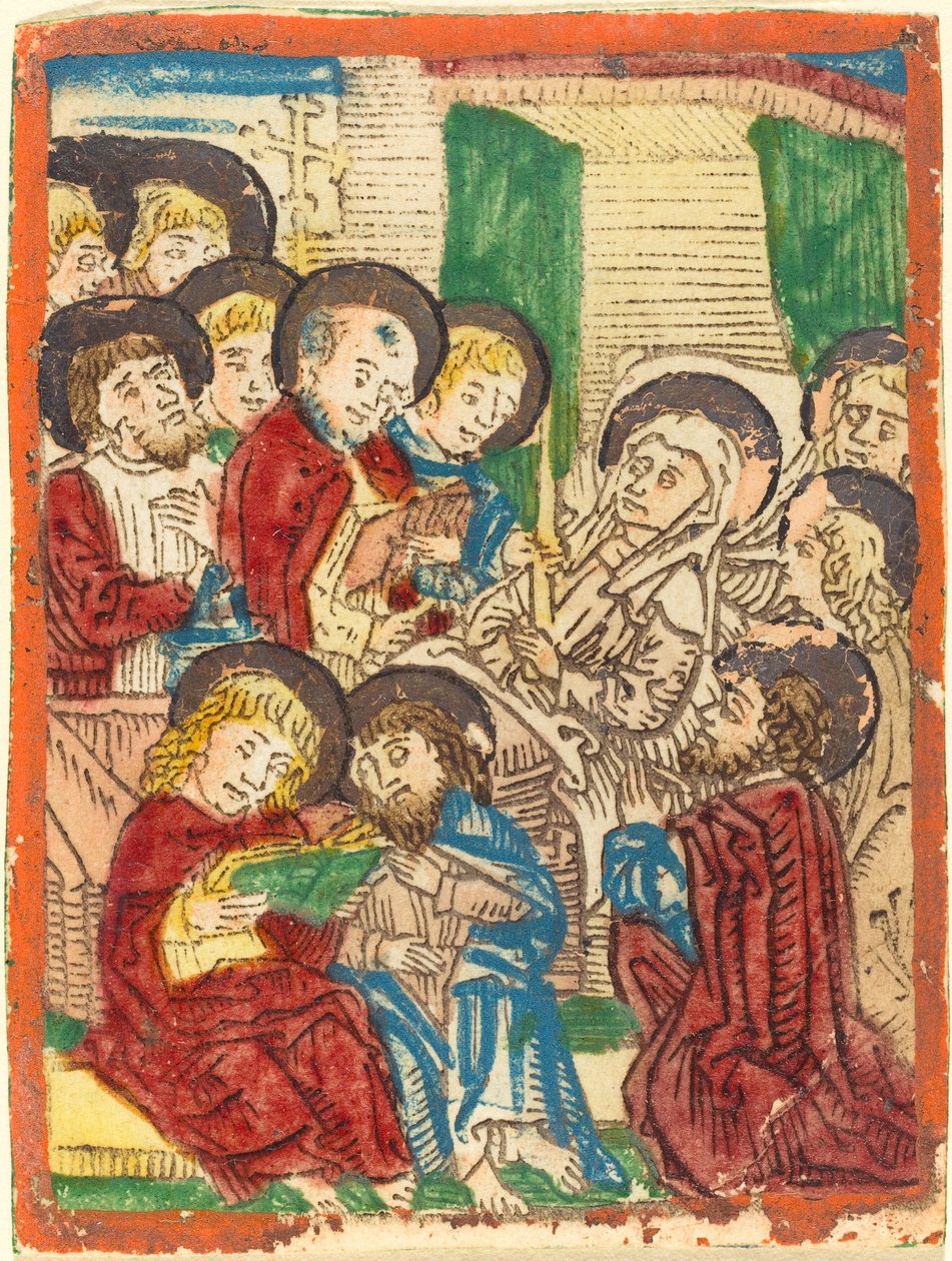 A Morte da Virgem de German 15th Century