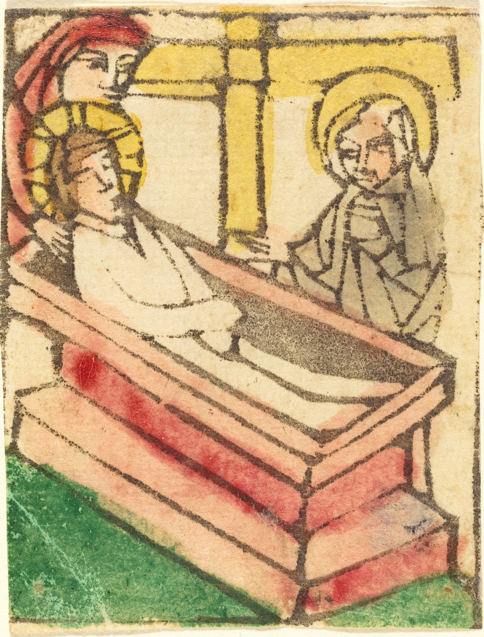O sepultamento de German 15th Century