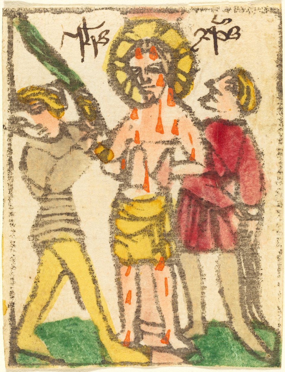 A Flagelação de German 15th Century