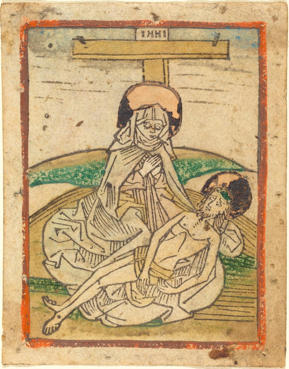 A Pietá de German 15th Century
