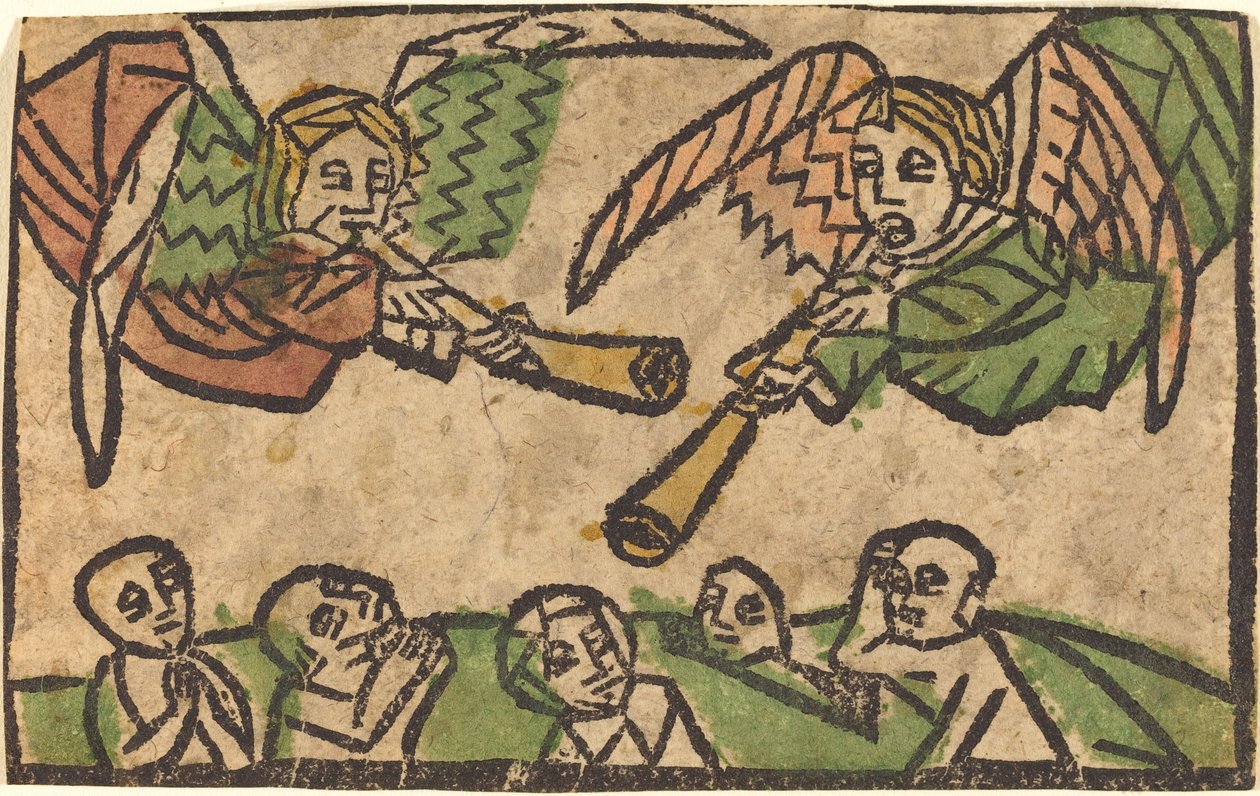 A Ressurreição dos Mortos de German 15th Century