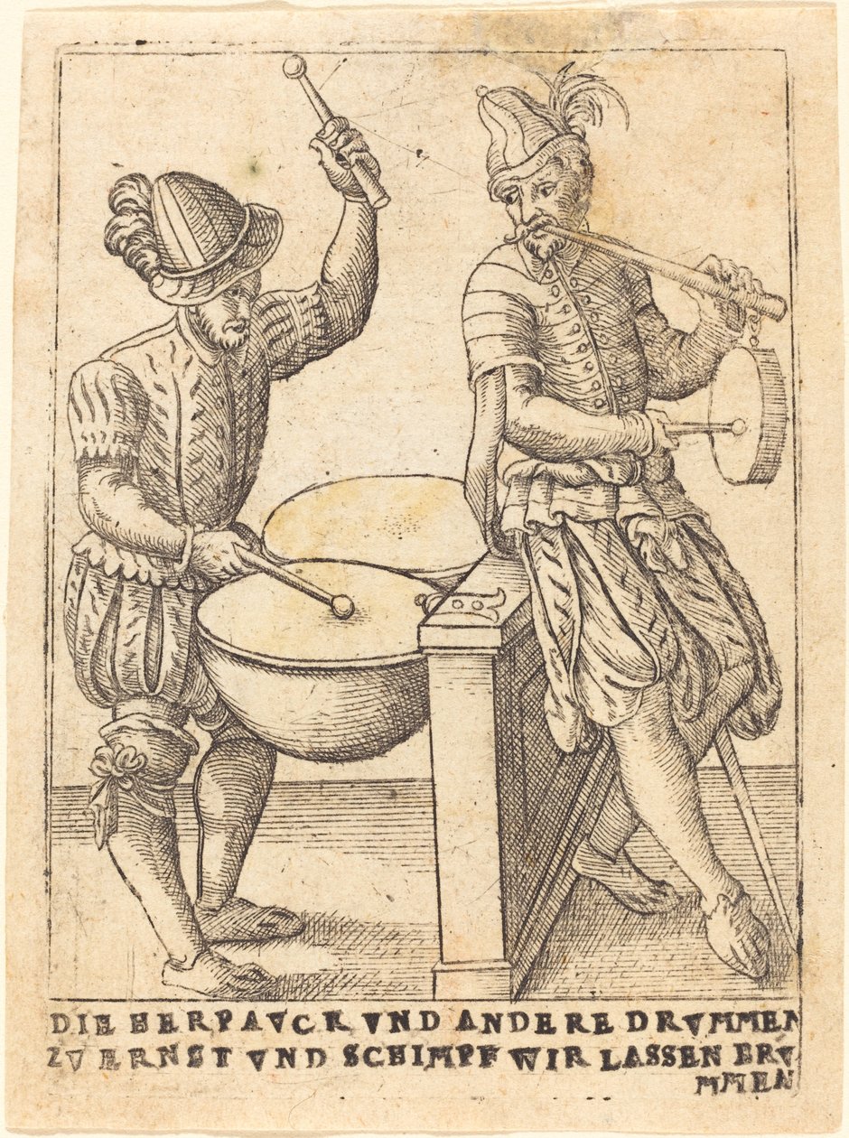 O Herpavck e outros Drvmmen seriamente e Schimpf deixamos encorajar de German 16th Century