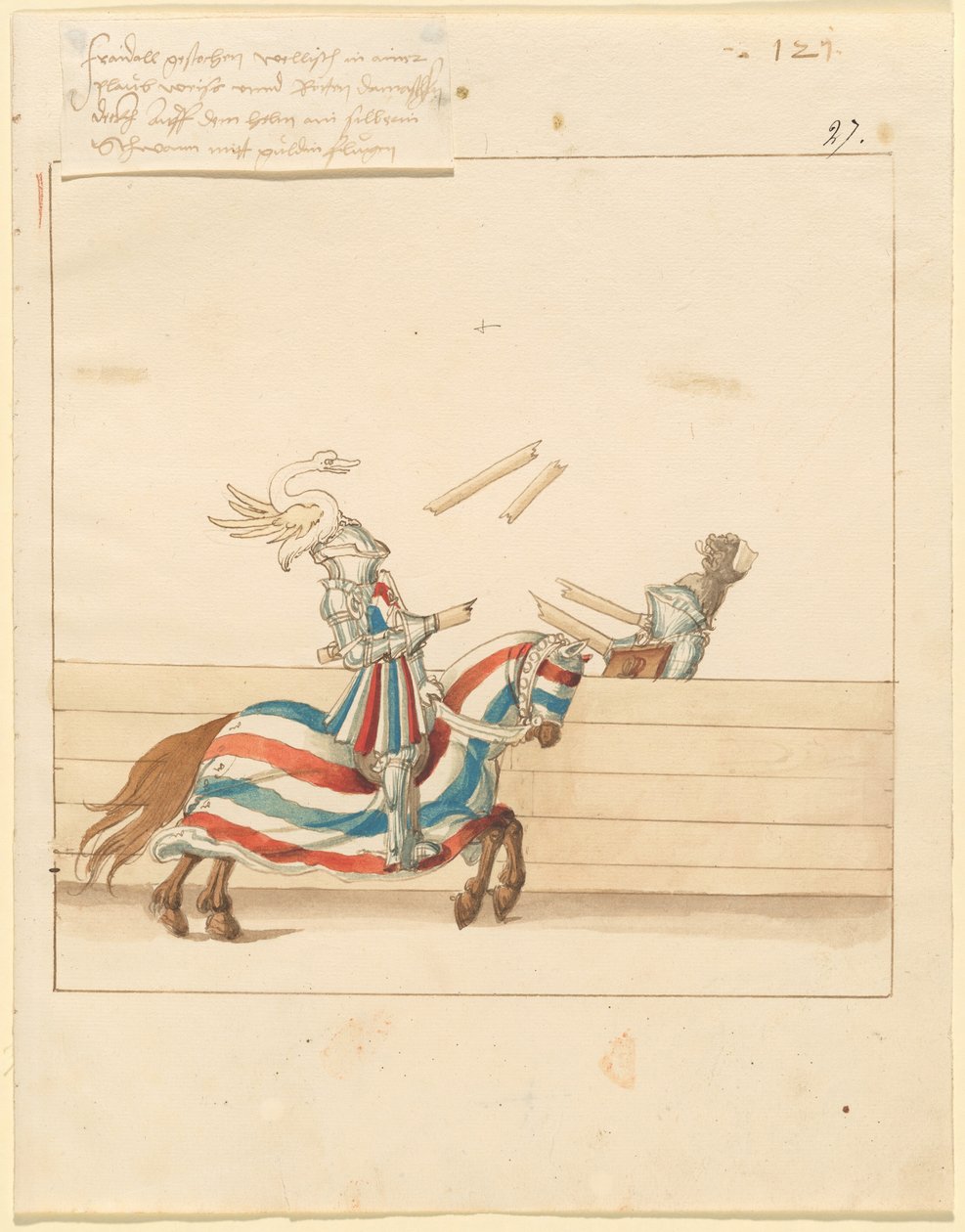 Justa da Paz Italiana de German 16th Century