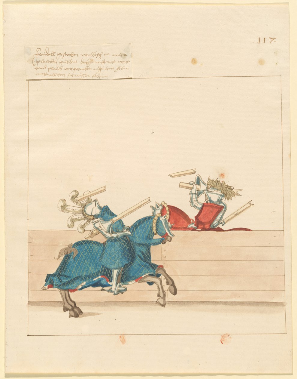 Justa da Paz Italiana de German 16th Century