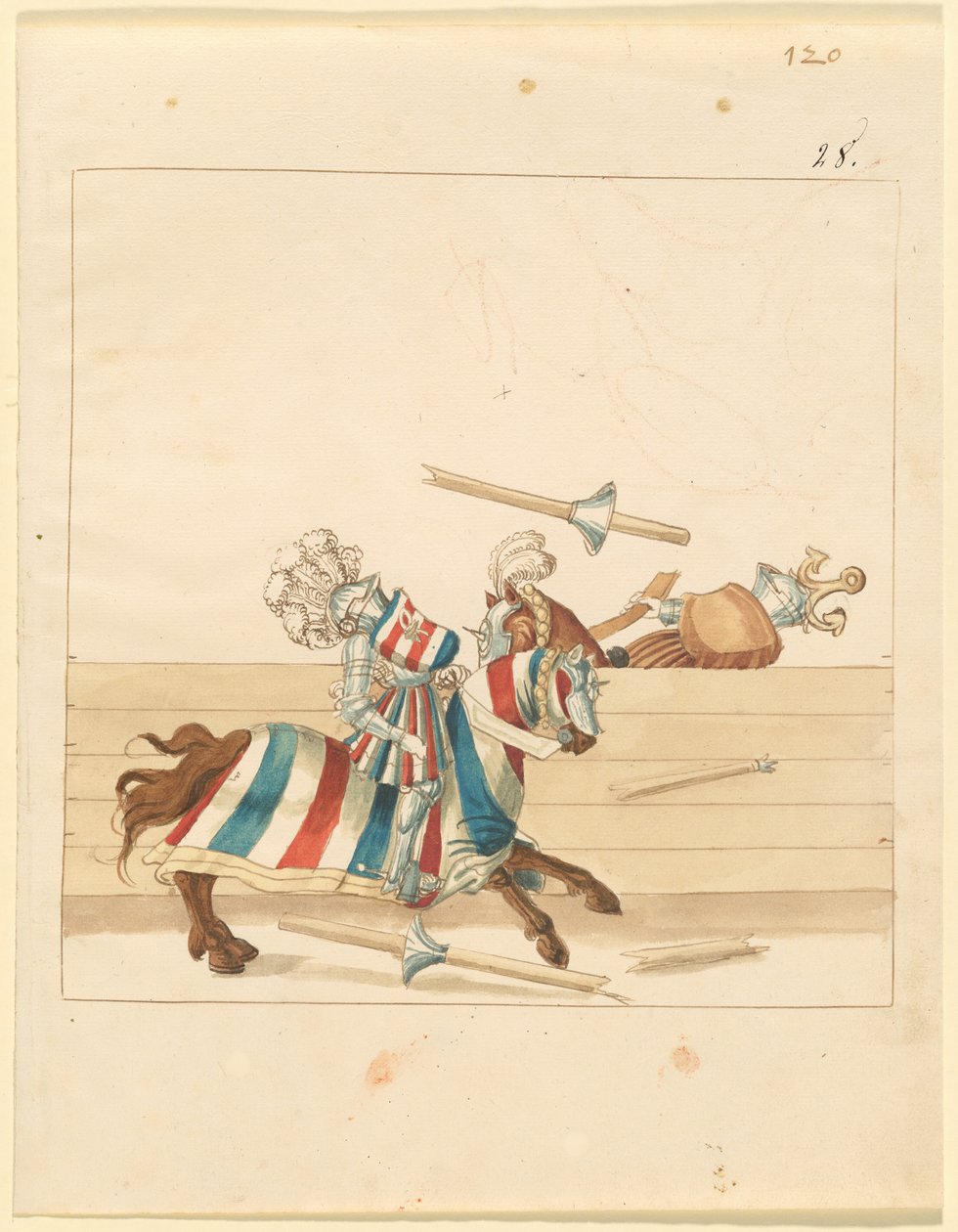Justa da Paz Italiana de German 16th Century