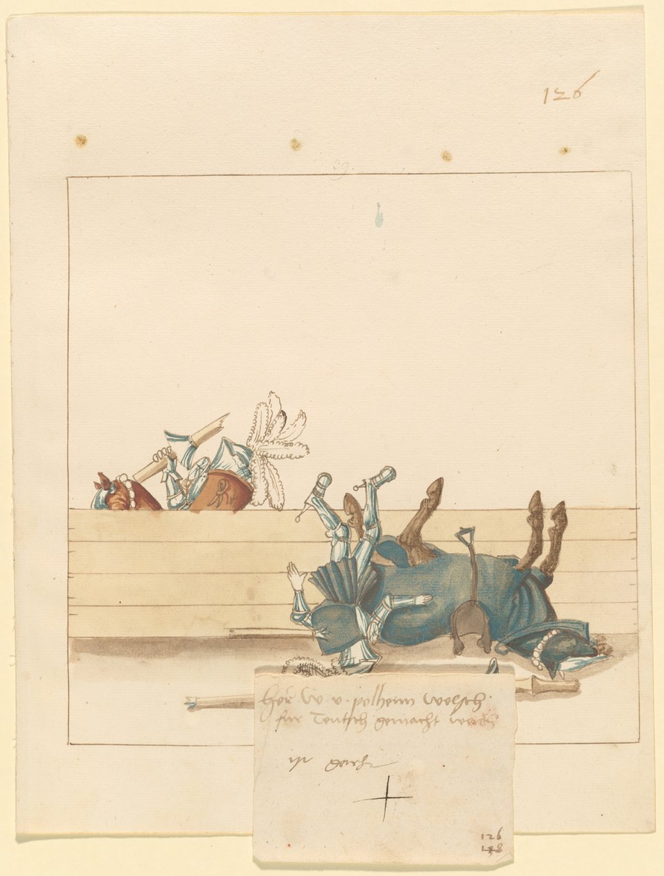 Justa da Paz Italiana de German 16th Century