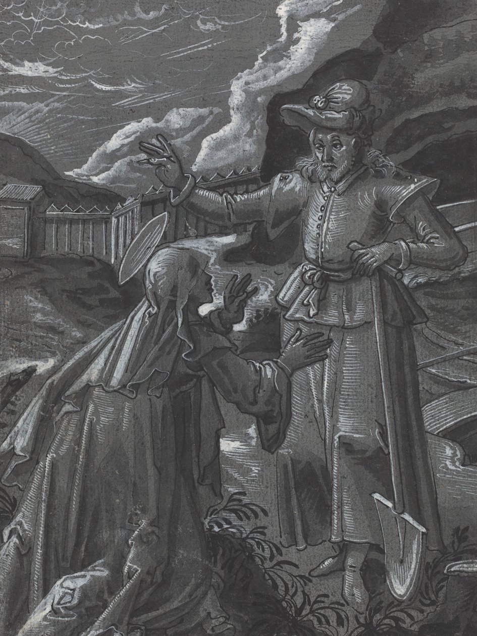 Noli Me Tangere [verso] de German 16th Century