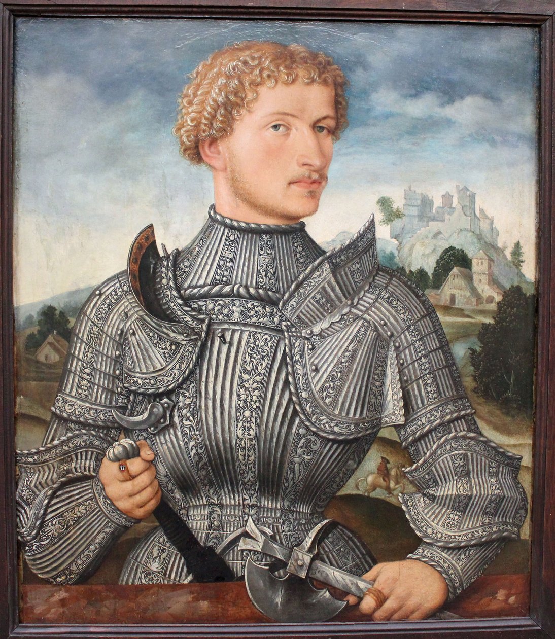 Retrato de um Sr. Rehlinger de German L.M.