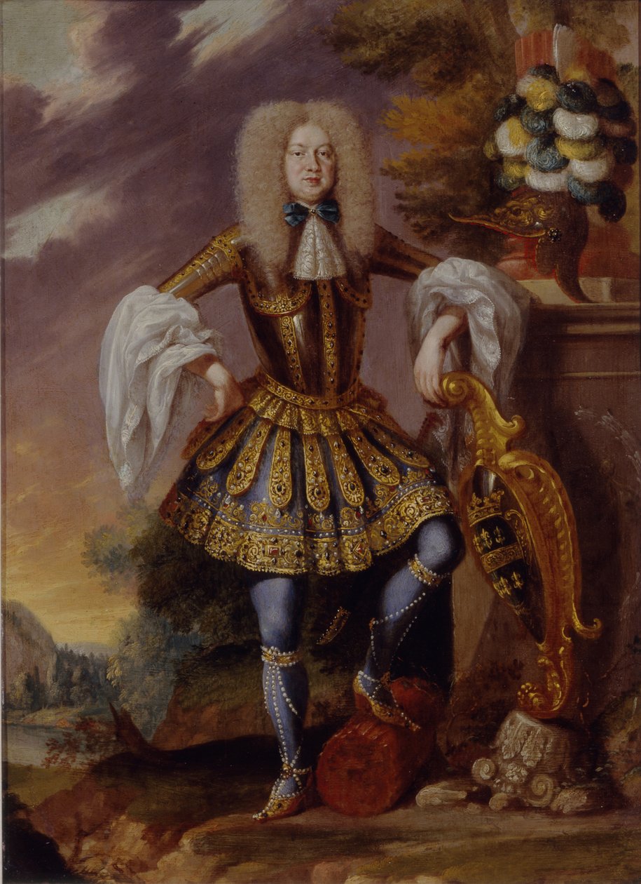 Um homem de fantasia, início do século XVIII. de German Master