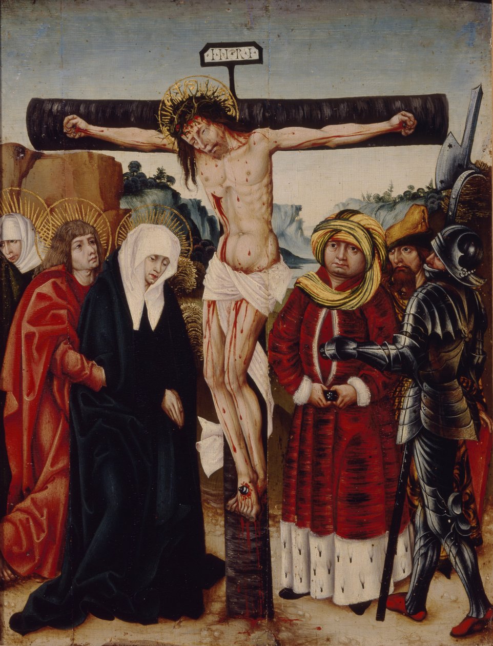 A Crucificação, início do século XVI. de German Master