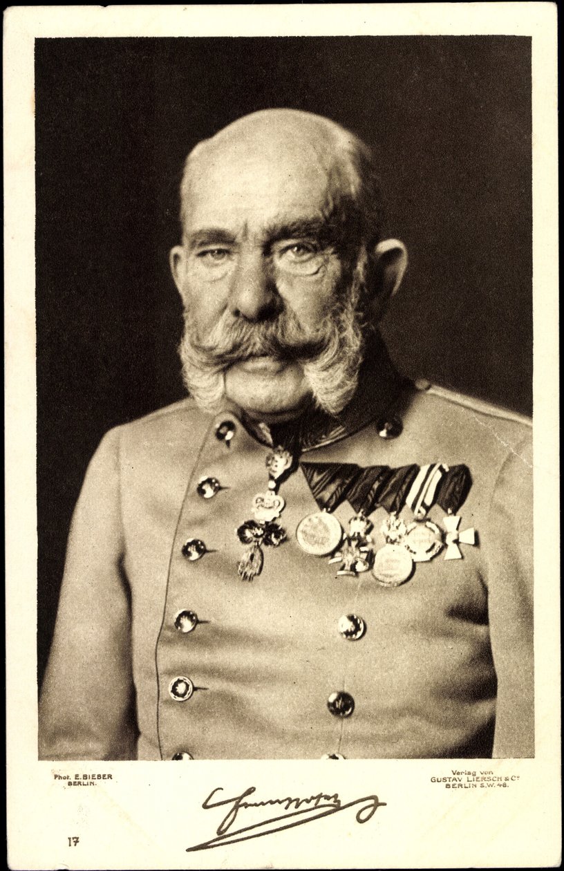 Imperador Franz Josef I da Áustria, Liersch 17 de German Photographer