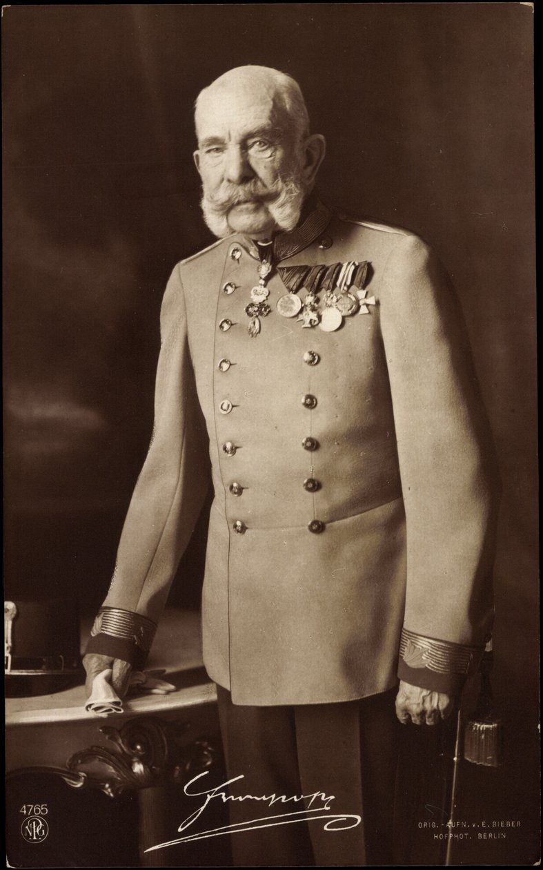 Imperador Franz Josef I, Áustria, NPG 4765 de German Photographer