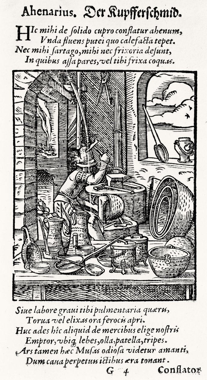 A Copper-Smith, publicado por Hartman Schopper de German School