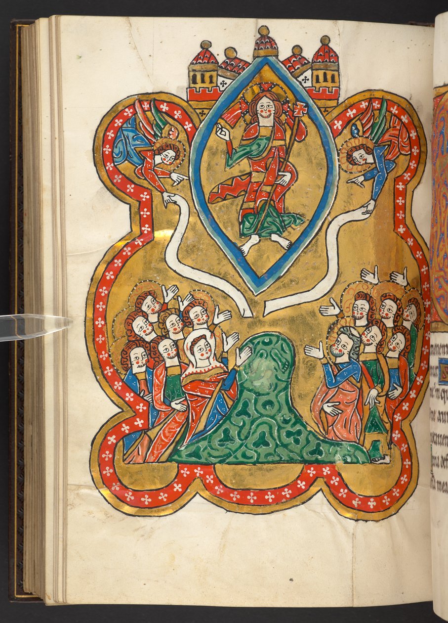 Adicionar. 60629, f.103v A Ascensão (velino) de German School