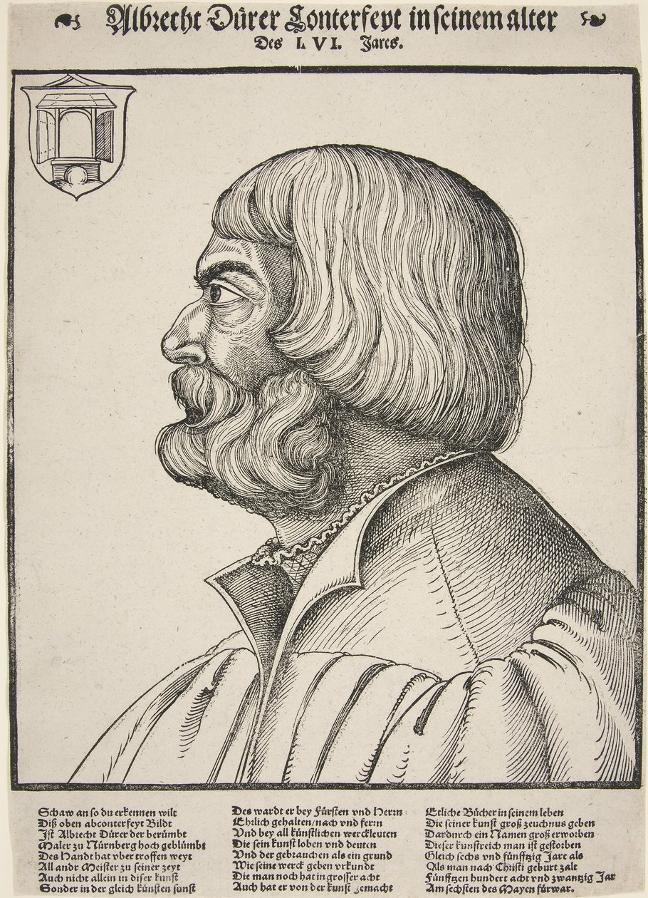 Albrecht Durer, 56 anos (xilogravura) de German School