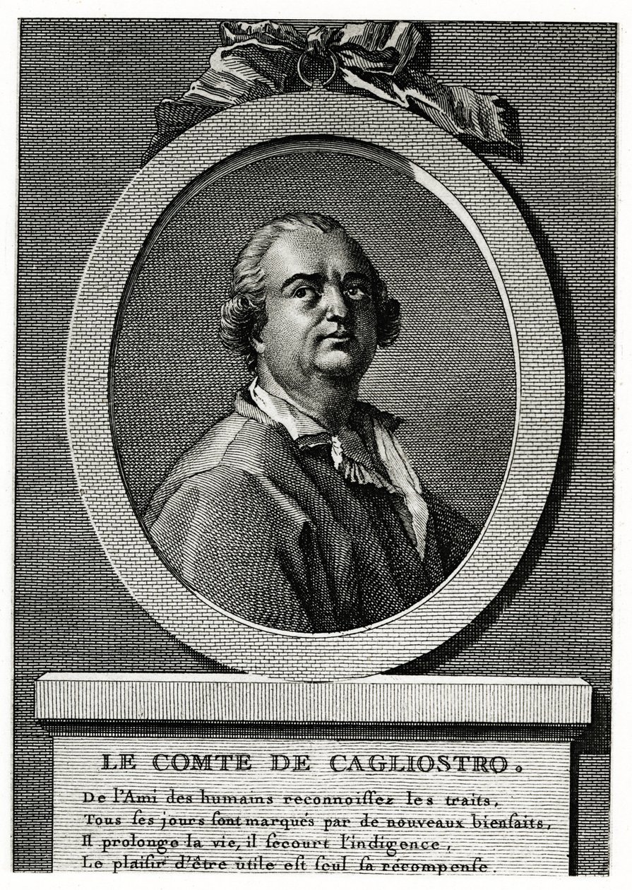 Alexandre Conde Cagliostro de German School