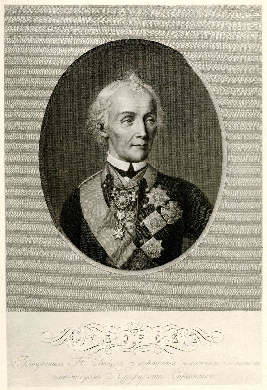 Alexei Vasilievich Conde Suvorov de German School