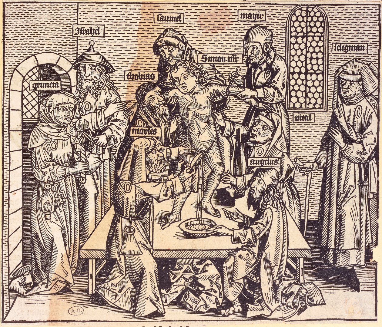 Aula de anatomia (gravura) de German School