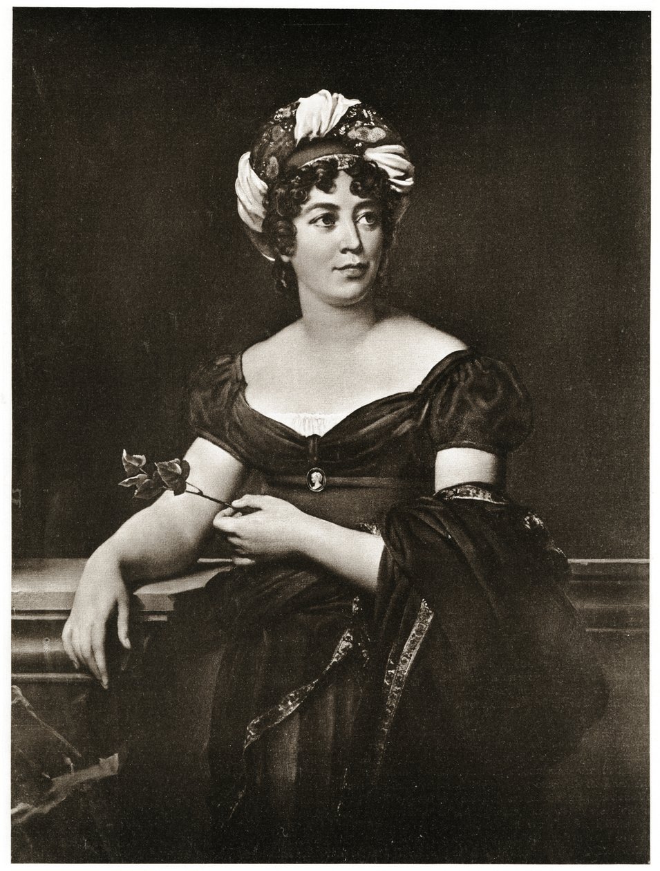 Anne Louise Germaine de Staël-Holstein, 1884-90 (fototipo) de German School