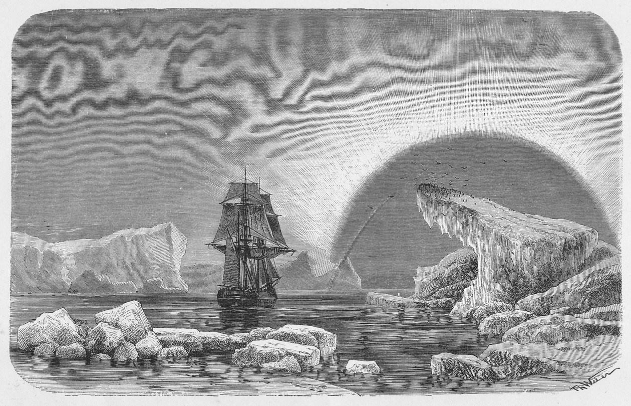 Aurora boreal - aurora boreal de German School