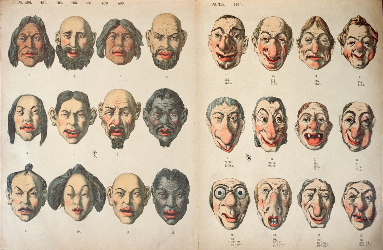 Máscaras de carnaval de German School