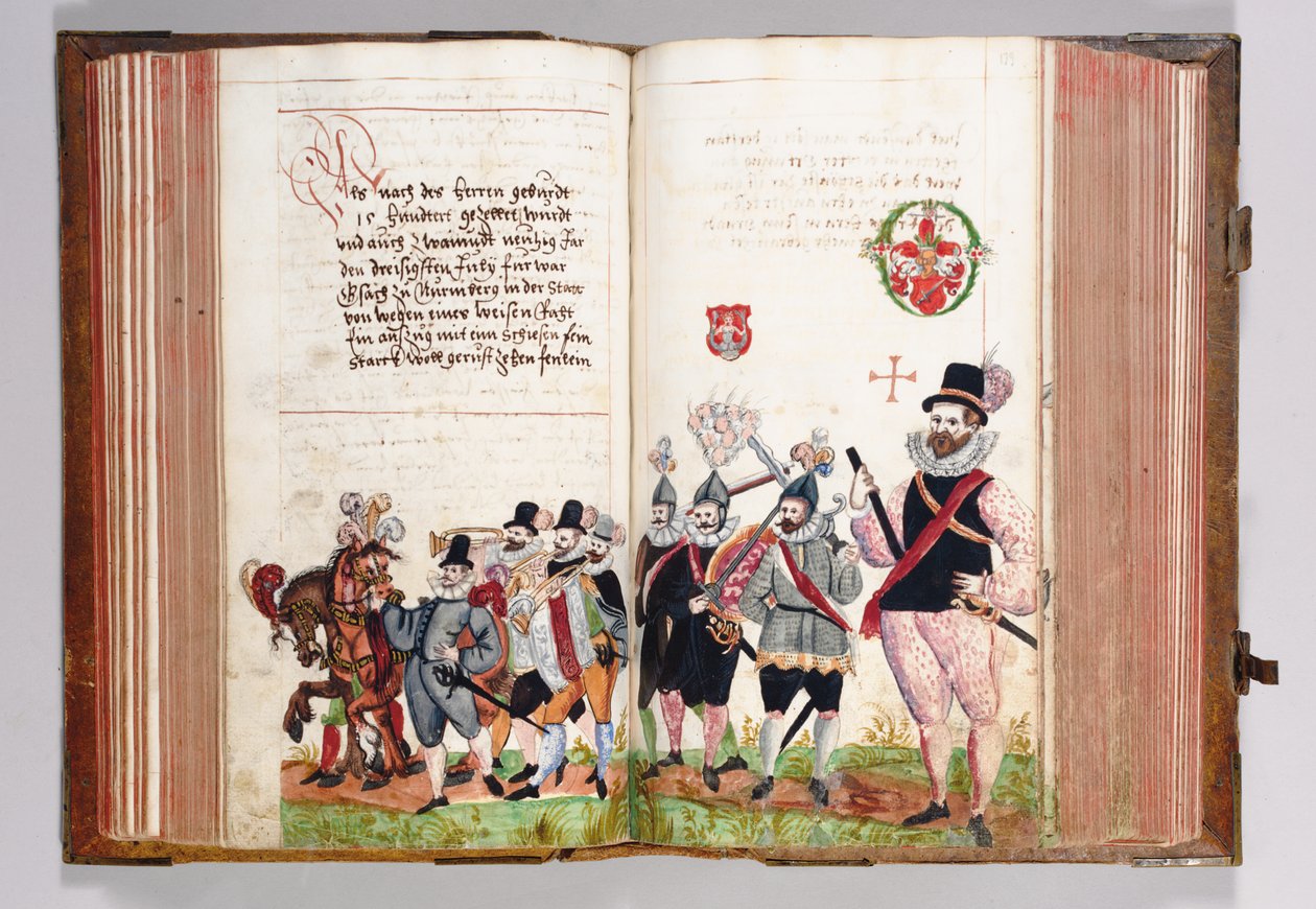 Crônica de Nuremberg desde sua fundação até 1603, SCHEMBART BOOK de German School