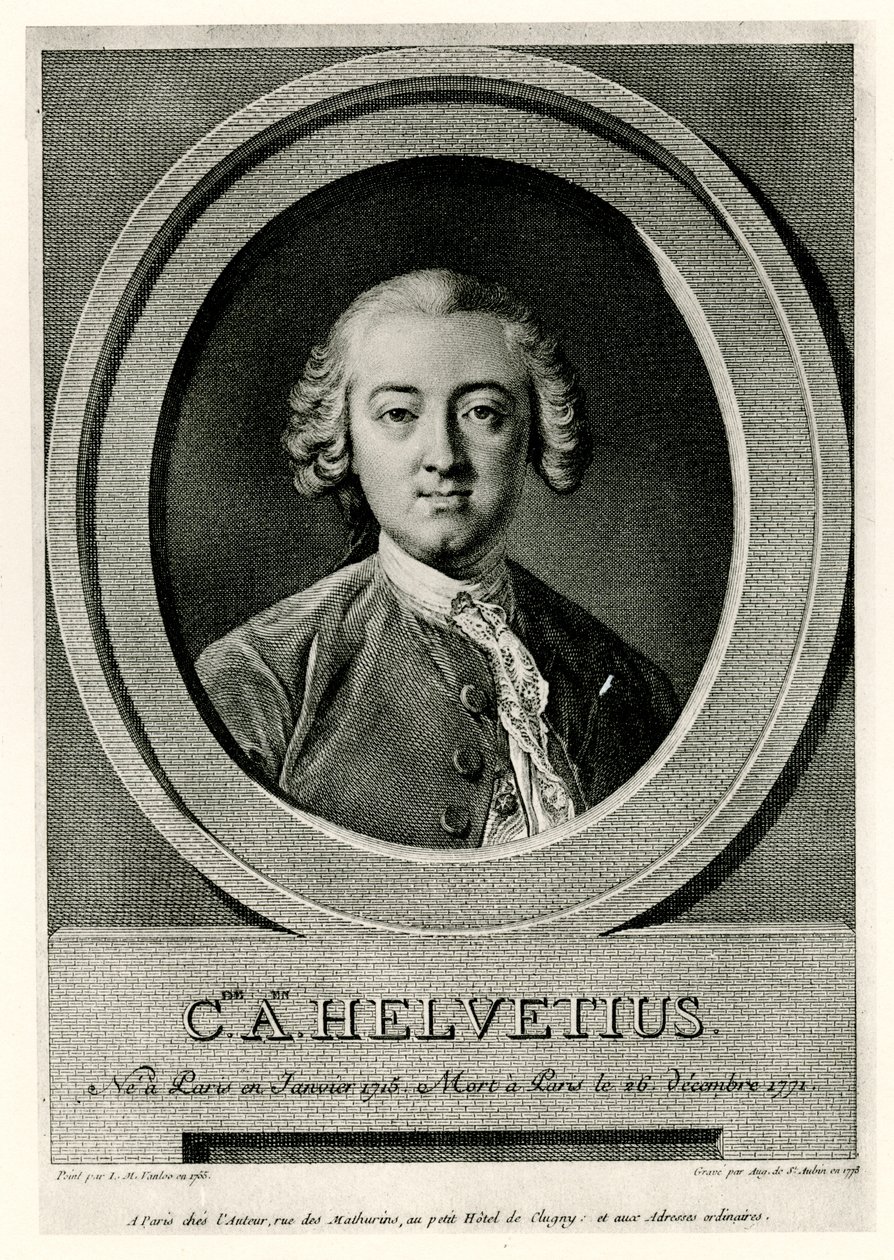 Claude Andrien Helvetius de German School