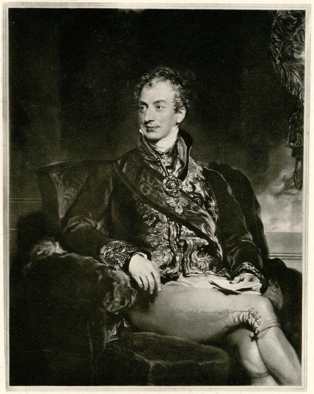 Clemens Wenzel Nepomuk Lothar Príncipe de Metternich, 1884-90 (fototipo) de German School