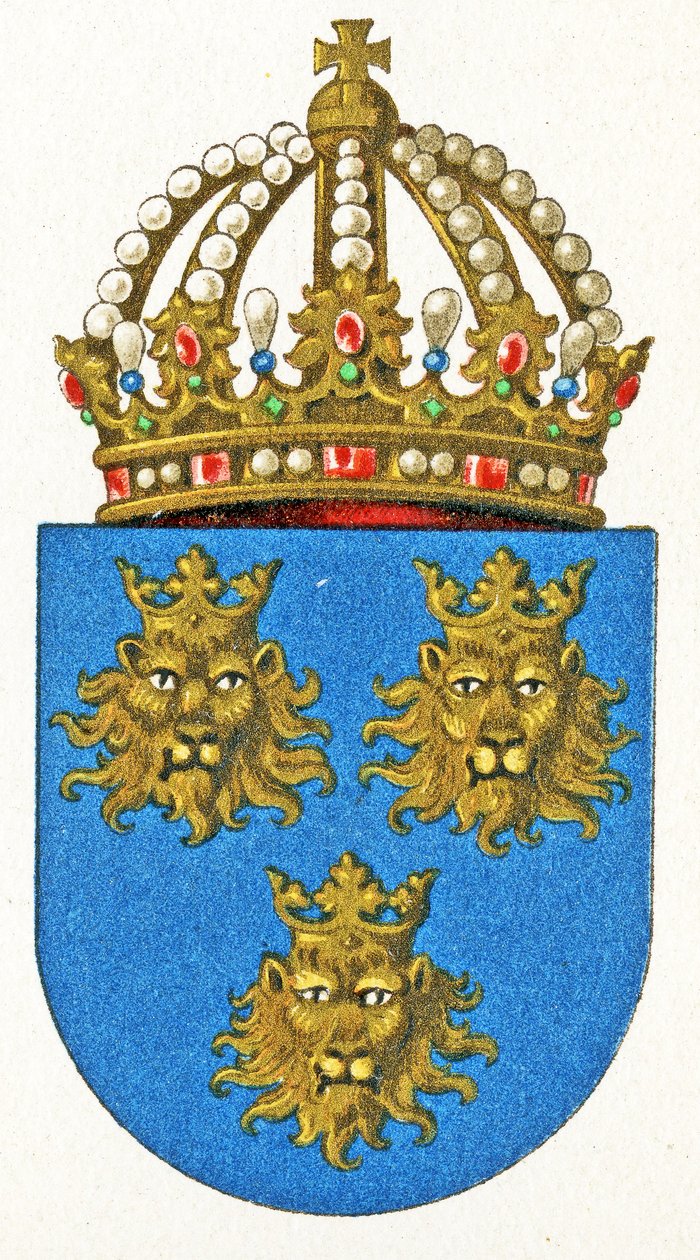 Brasão de Dalmácia, c.1898 de German School