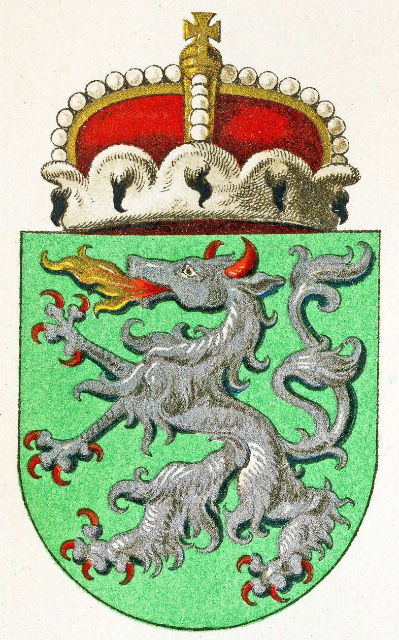 Brasão de armas da Estíria, c.1898 de German School