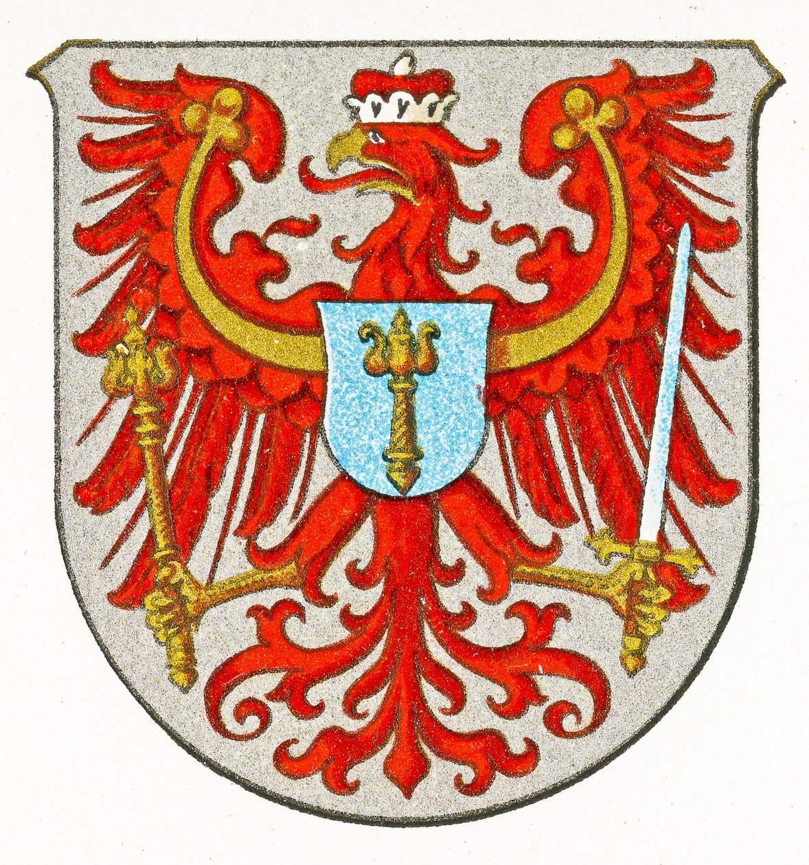Brasão de Brandemburgo, c.1898 de German School
