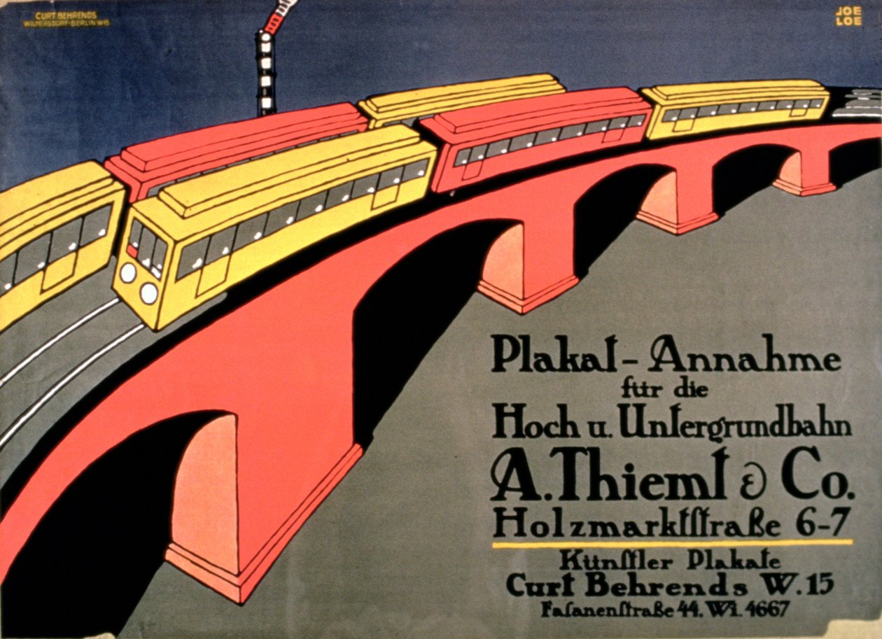 Ponto de coleta para ferrovias subterrâneas e subterrâneas de German School