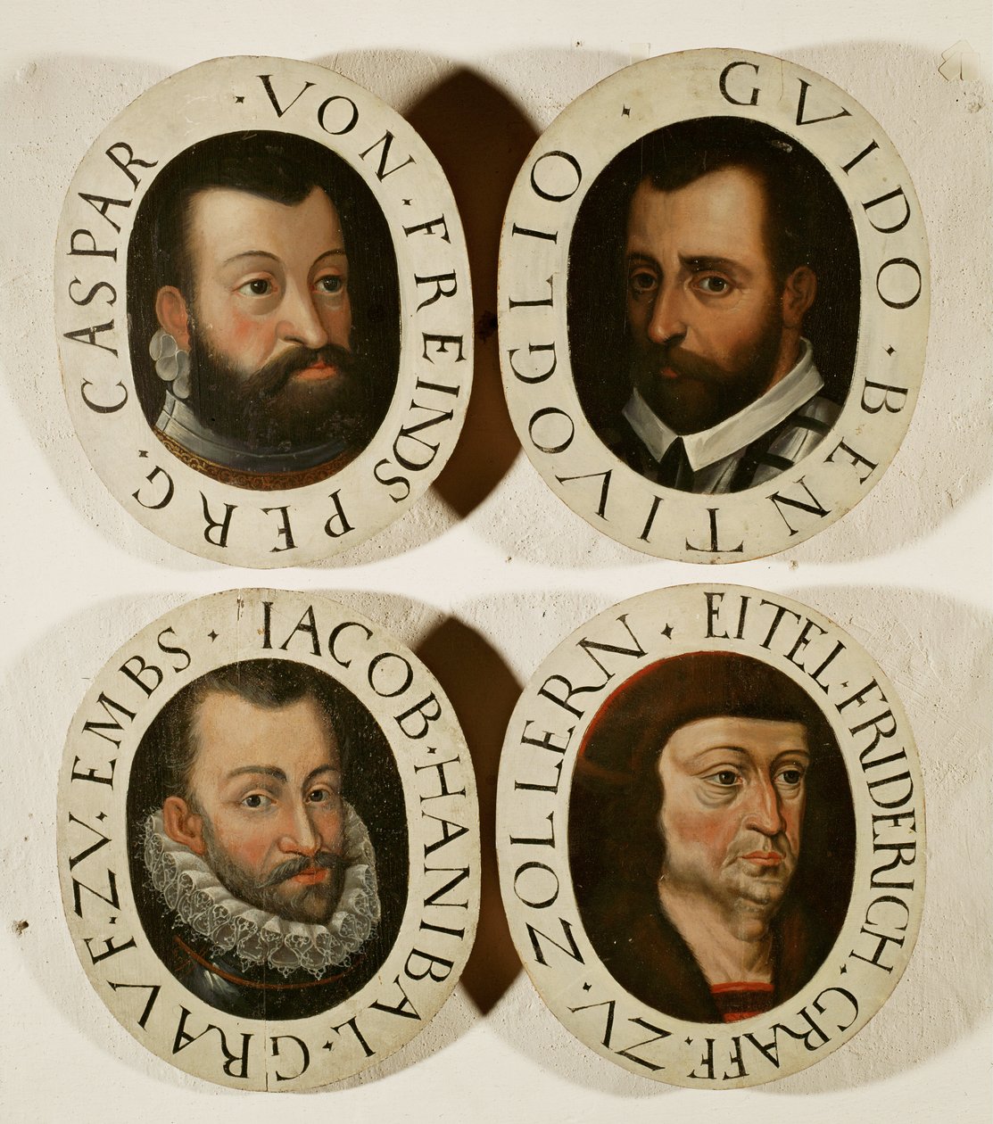Comandantes da Guerra dos Trinta Anos, Caspar von Freindsperg, Guido Bentivoglio, Jacob Hanibal Conde Embs ... de German School