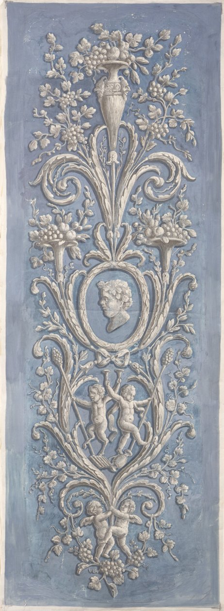 Design para Papel de Parede (tecido pintado) de German School